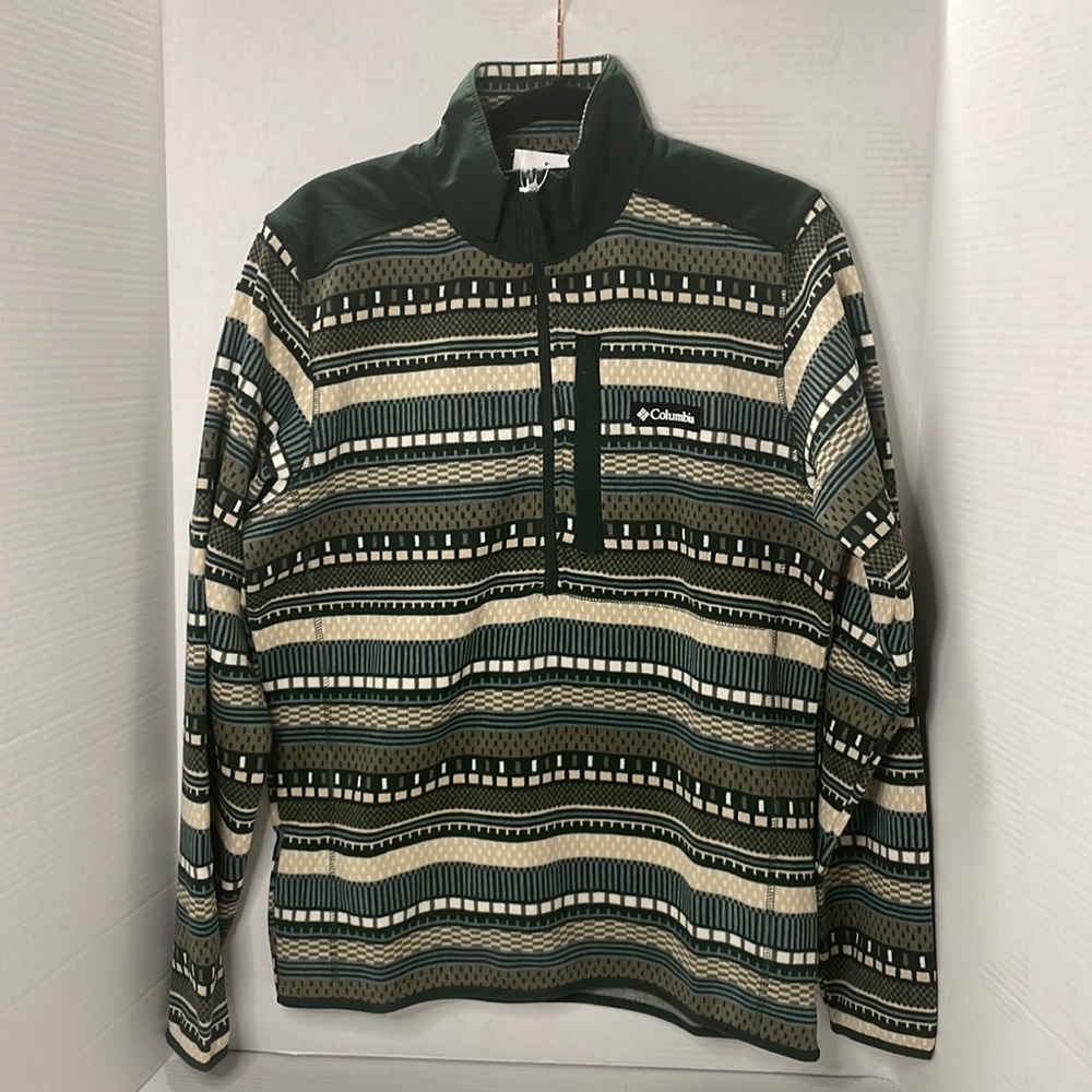 NWT Columbia Sweater Weather II Half Zip Men’s Size Medium